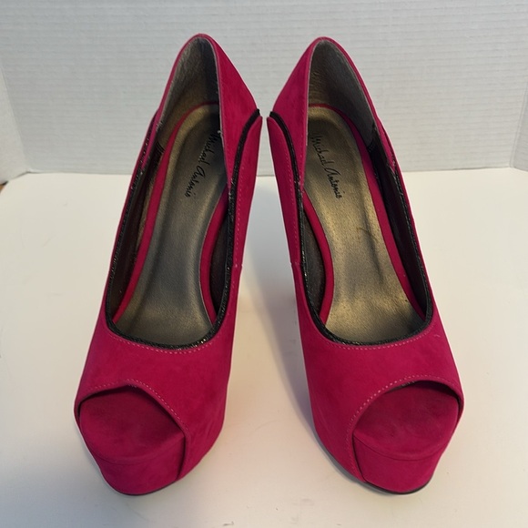 Michael Antonio Leona Hot Pink Pumps/Heels Size 8.5 - Picture 8 of 12